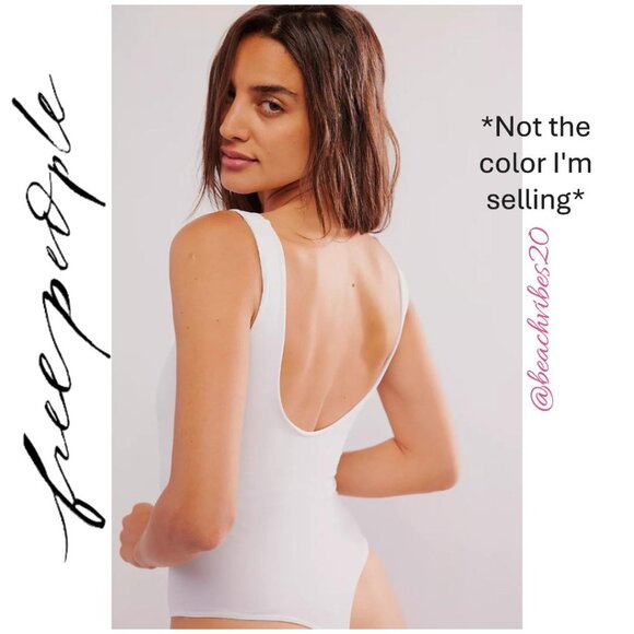 FP INTIMATELY Clean Lines Bodysuit Pale Aqua XS/S NWT FP-343 - Picture 6 of 14